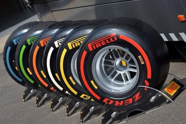 F1 tyres